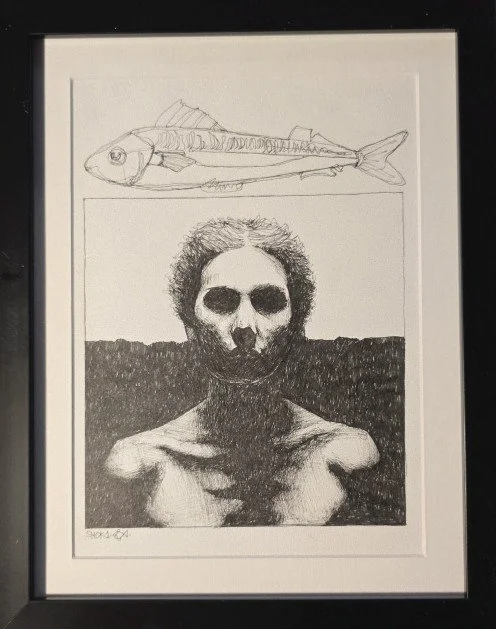 Untitled 
Chinese ink on paper  
25 x 18 cm  
2020  
$200