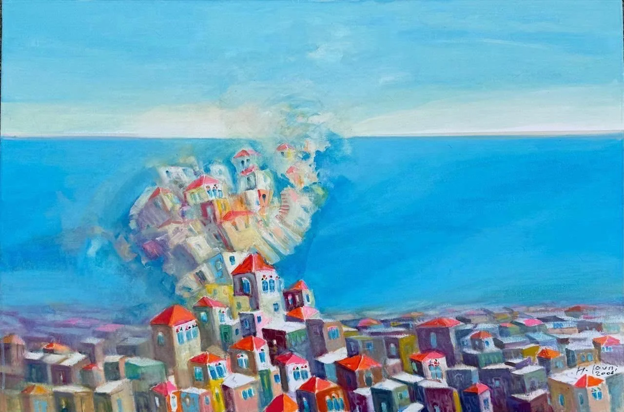 The Flying City  
Oil on canvas  
60 x 90 cm  
2004  
Price Upon Request