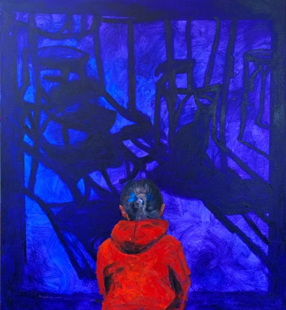 Souls Without Shadows  
Acrylic on canvas  
130 x 120 cm 
2026  
Price Upon Request 