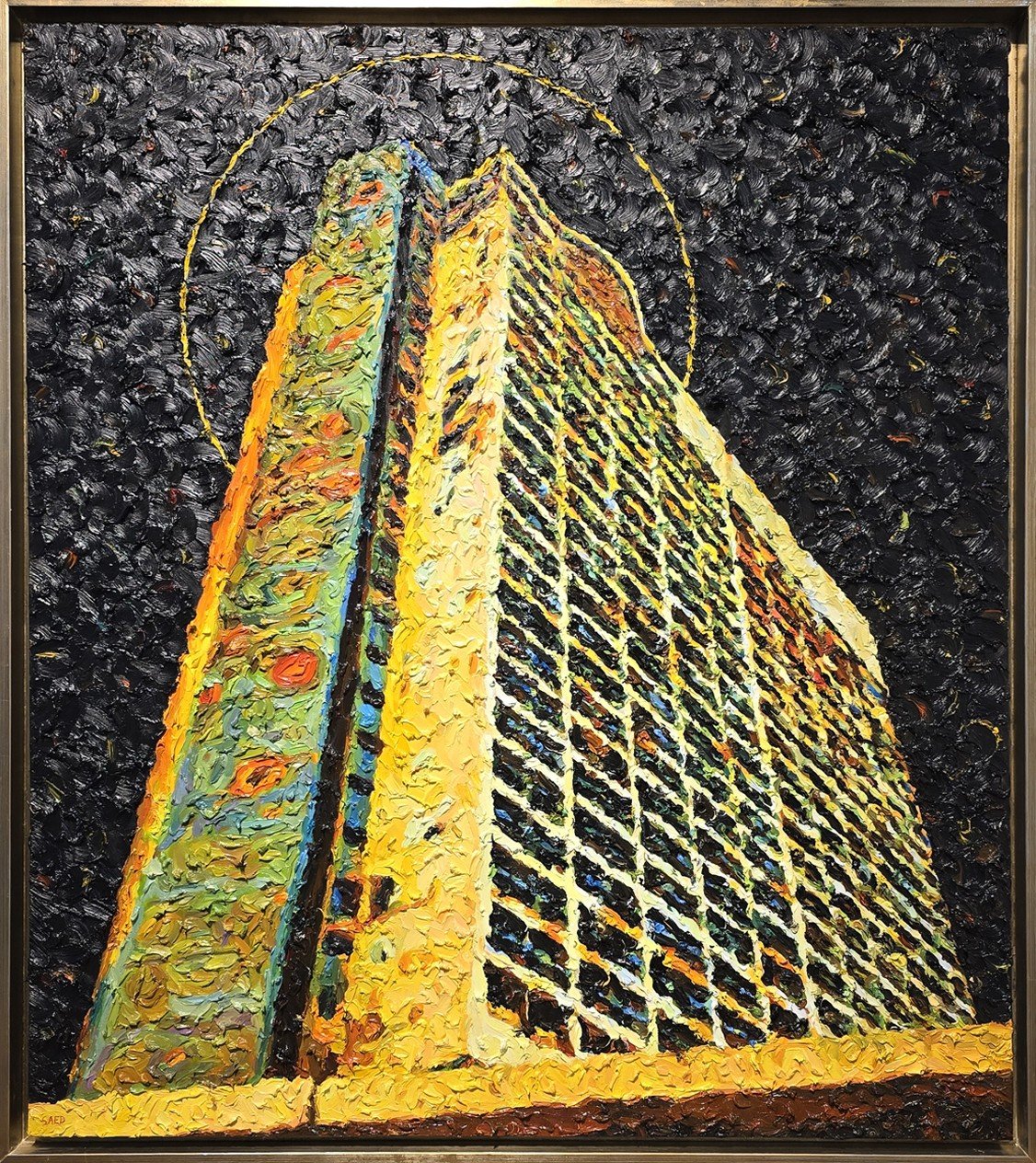 The Saint 
Oil on canvas  
90 x 80 cm 
2025 
Price Upon Request