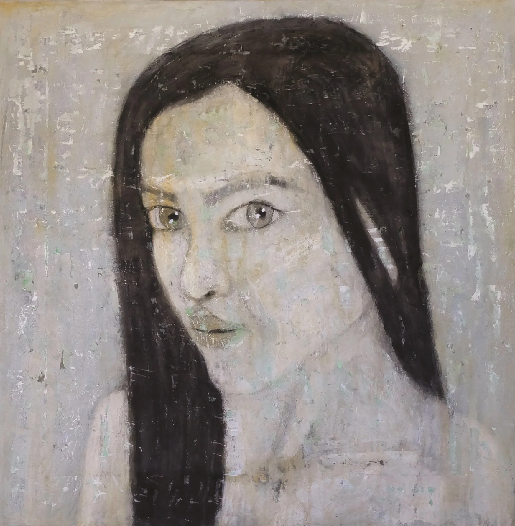 Untitled  
Mixed media on canvas  
100 x 100 cm  
Price Upon Request