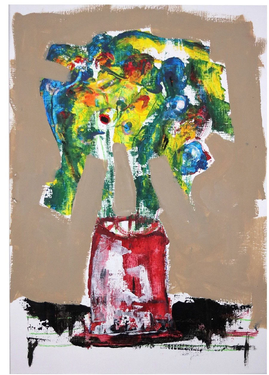 Untitled  
Acrylic on paper 
42 x 29 cm  
Price Upon Request