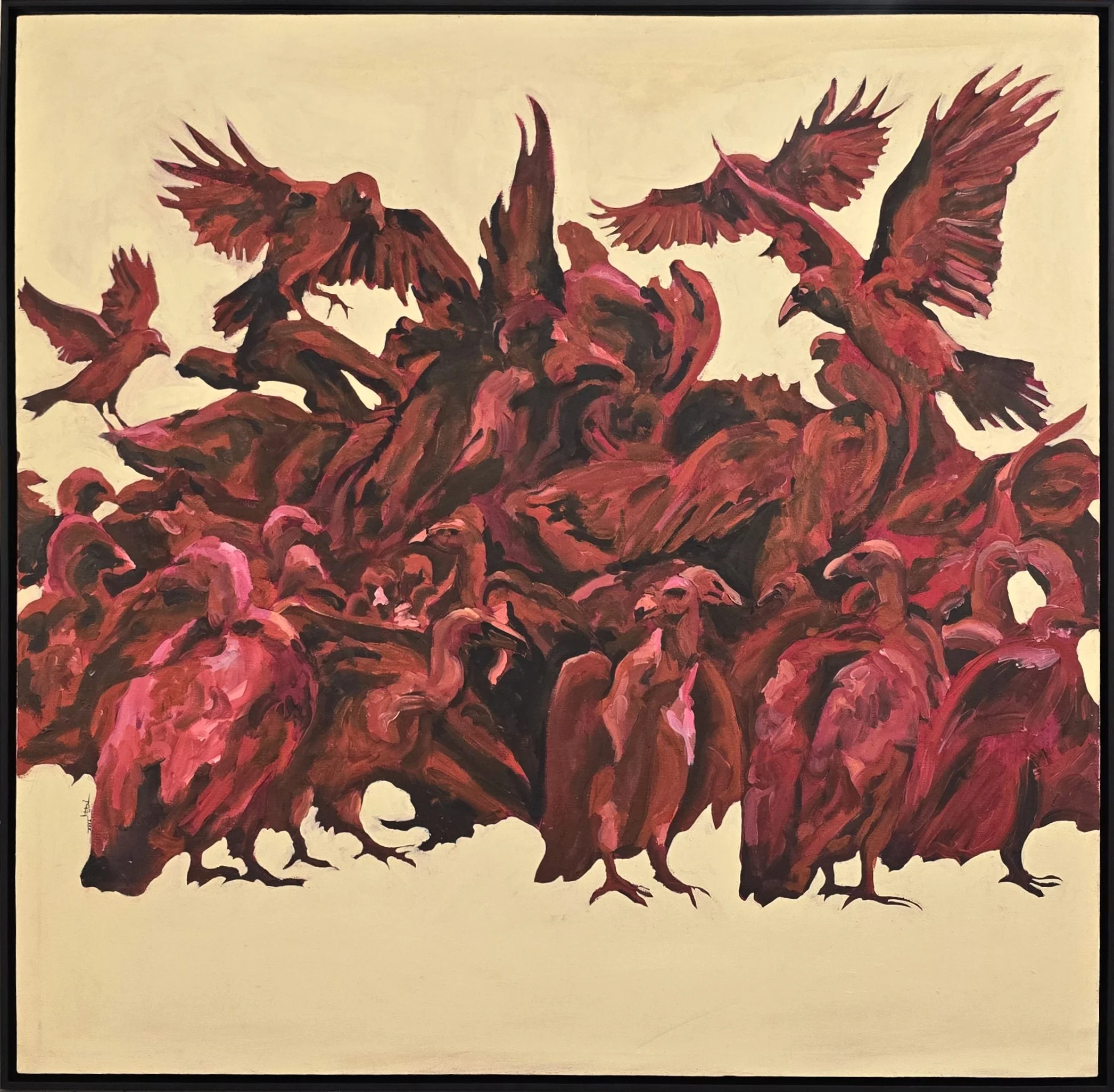 Untitled   
Acrylic on canvas  
140 x 140 cm 
2026  
$3000