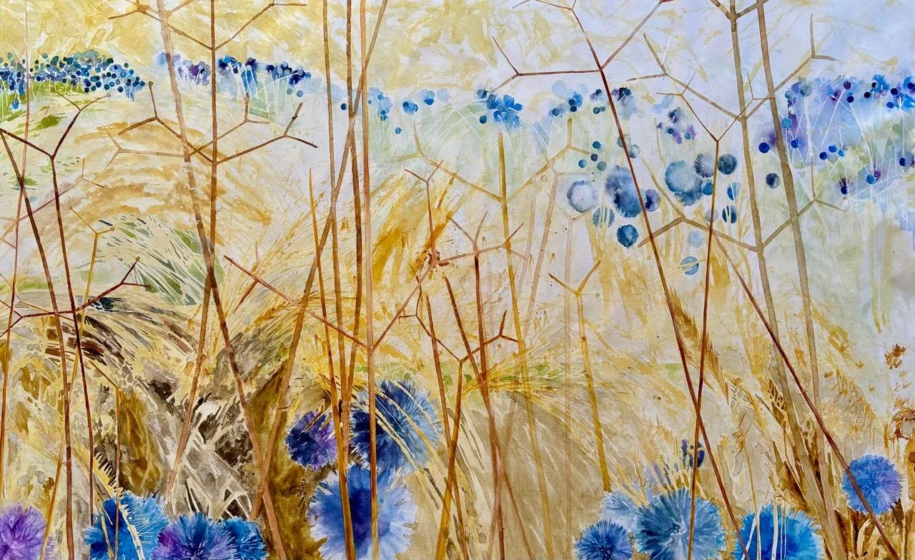 Summer Field  
Acrylic on canvas 
145 x 230  cm  
2024 
Price Upon Request