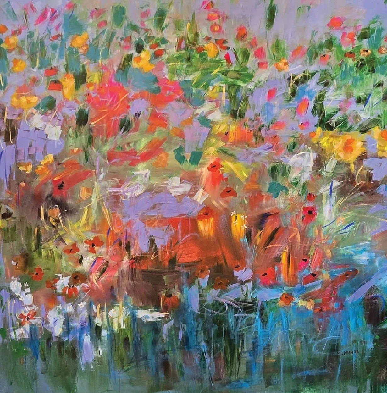 Untitled   
Acrylic on canvas  
141 x 132 cm 
2024  
$4,650