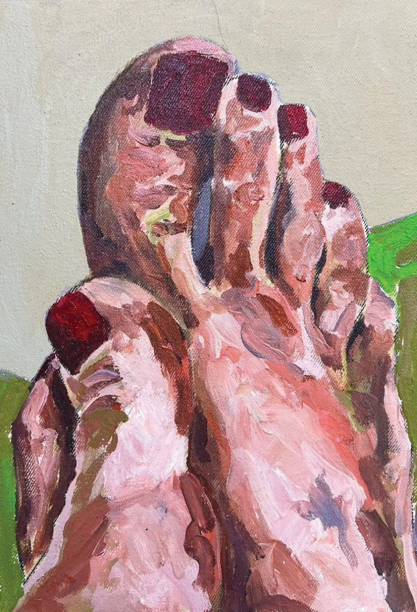 Untitled   
Acrylic on canvas  
30 x 20 cm 
2025  
$250