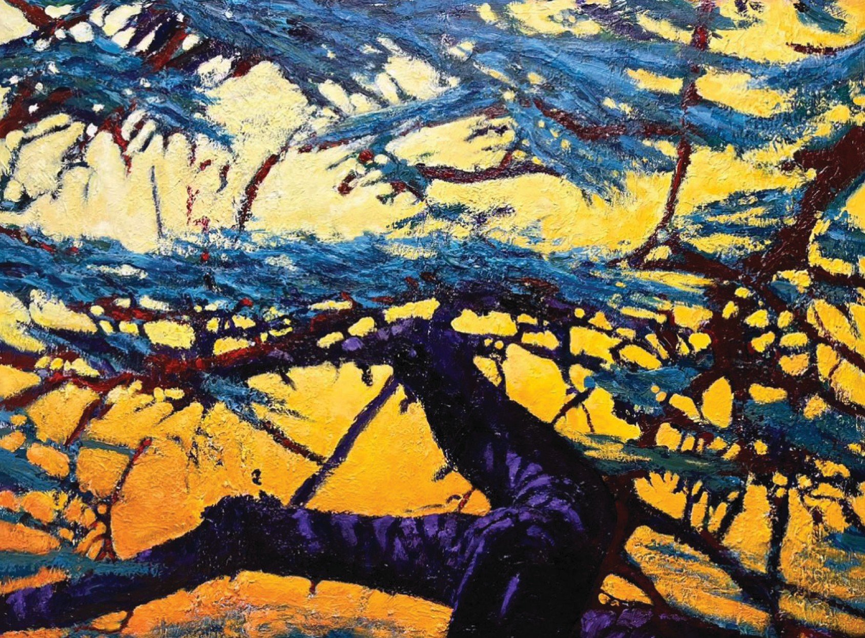 Mystical Cedars  
Acrylic on canvas  
125 x 160 cm  
2025  
$ 3600