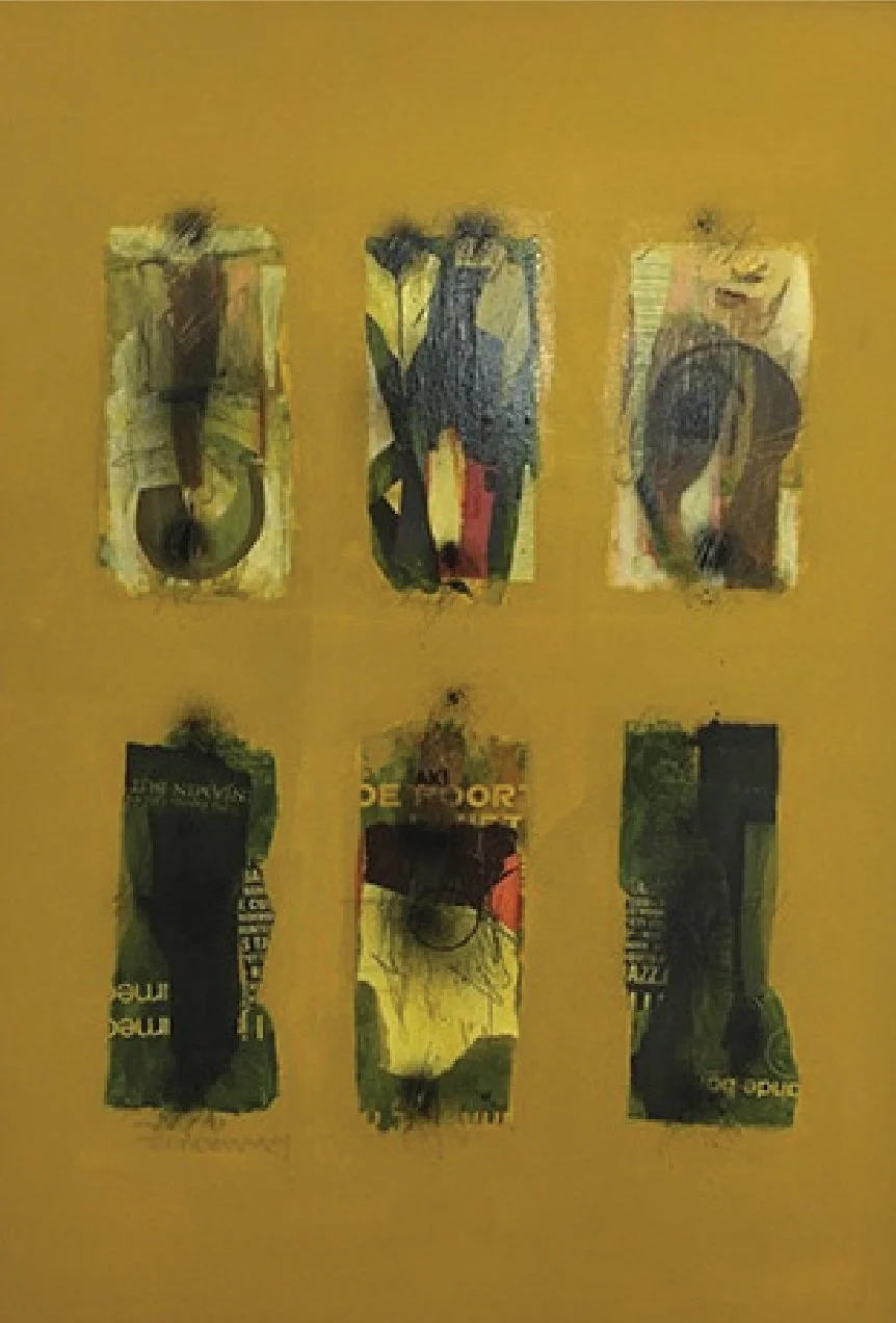 Untitled 
Mixed media on canvas  
85 x 60 cm  
2008 
$2,500