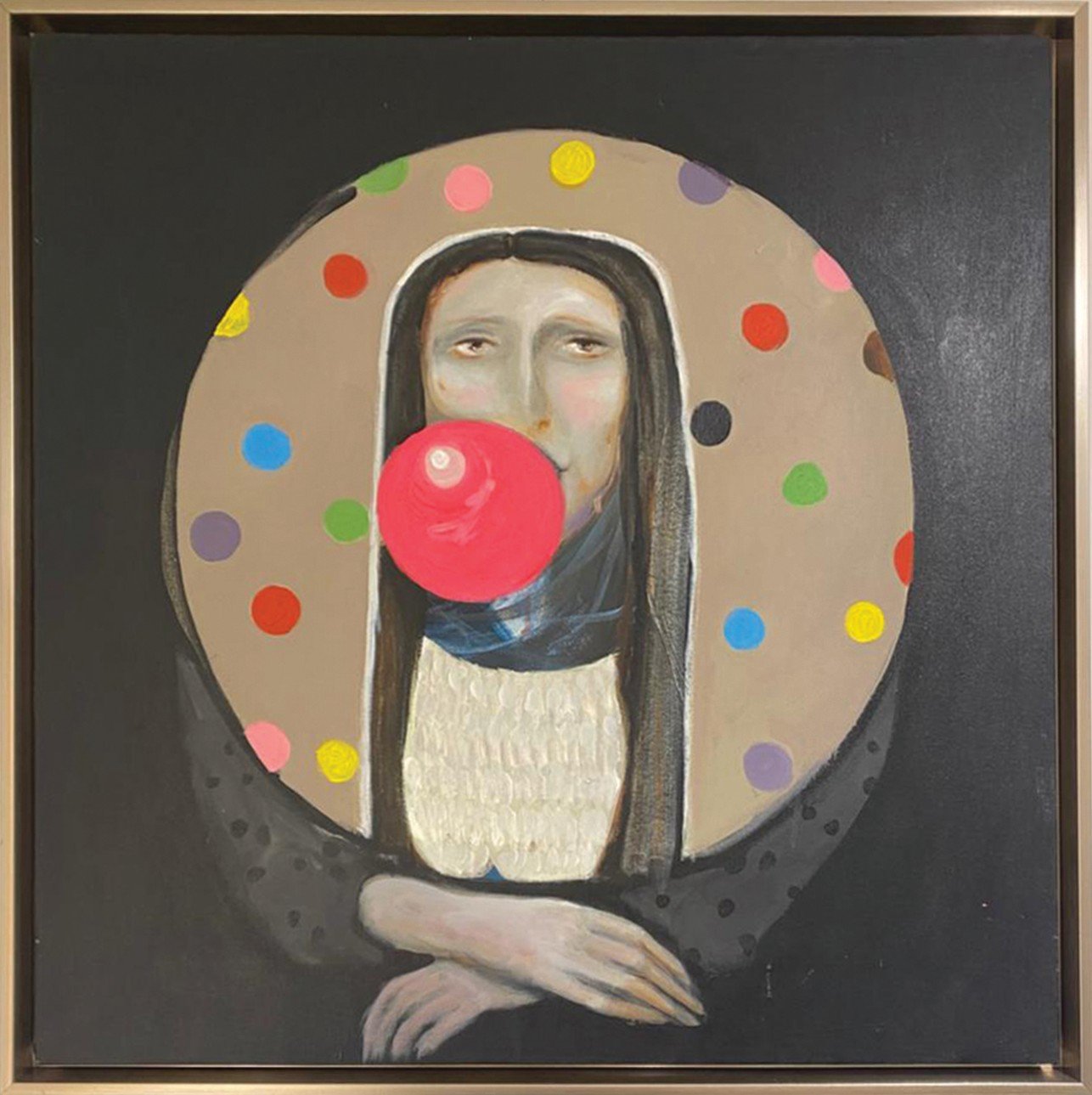 Untitled 
Acrylic on canvas 
70 x 70 cm  
2016 
Price Upon Request