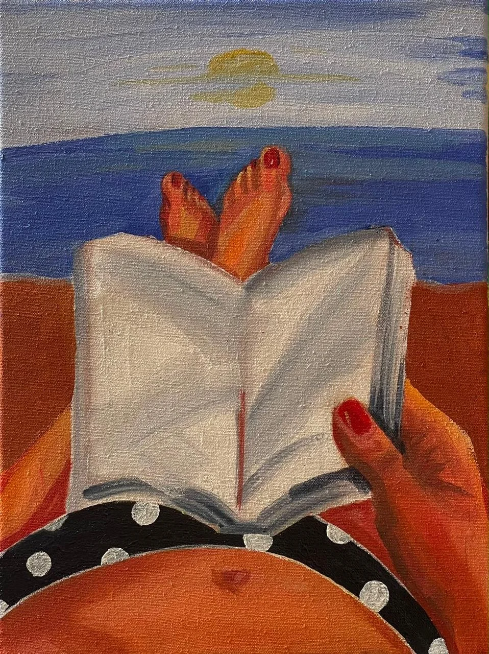 Untitled 
Acrylic on canvas  
40 x 30 cm  
2026  
$400