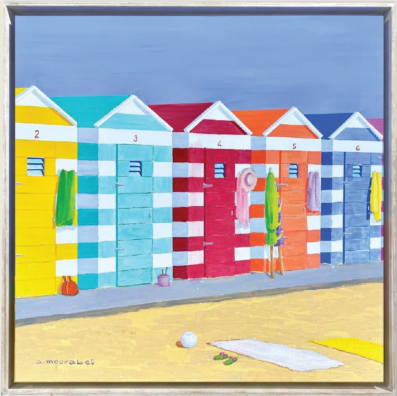 Untitled 
Acrylic on canvas  
60 x 60 cm  
2025  
$ 1350