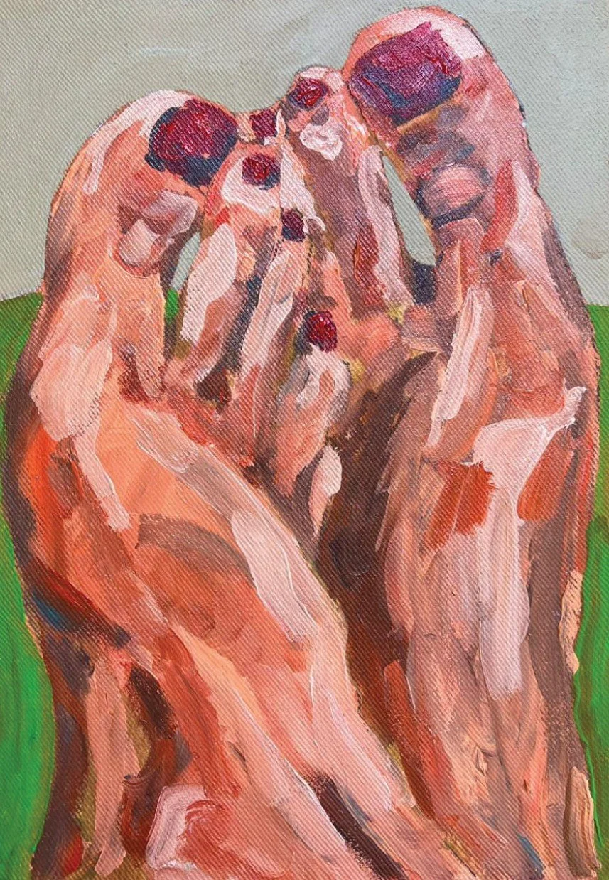 Untitled   
Acrylic on canvas  
30 x 20 cm 
2025  
$250