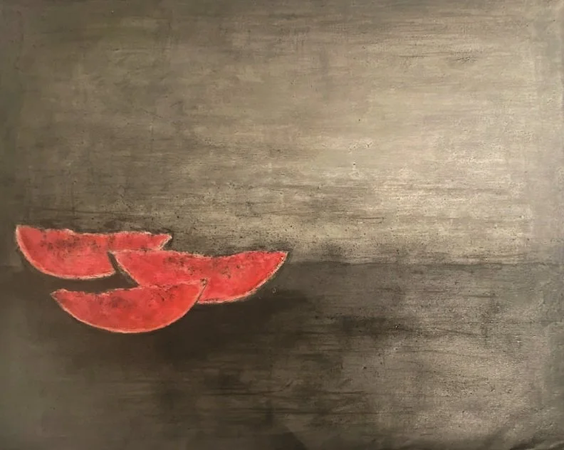 Untitled   
Mixed media on canvas  
145 x 165  
2024  
Price Upon Request