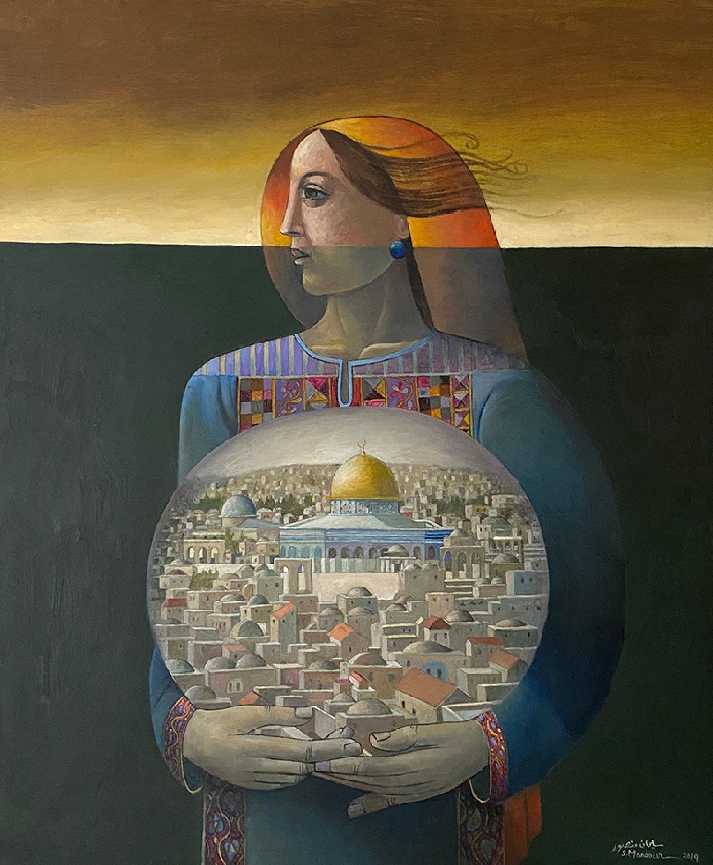 Hanin 
Pigmented giclee print on paper 
110 x 98 cm 
E: 2/10 
Price Upon Request