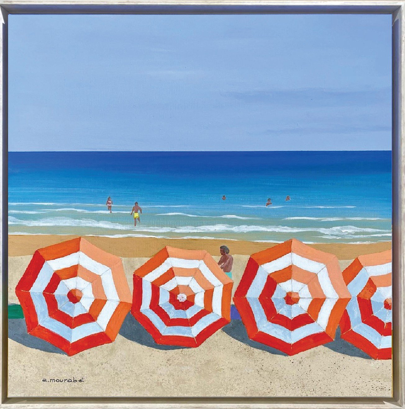 Untitled 
Acrylic on canvas  
60 x 60 cm  
2025  
$ 1350