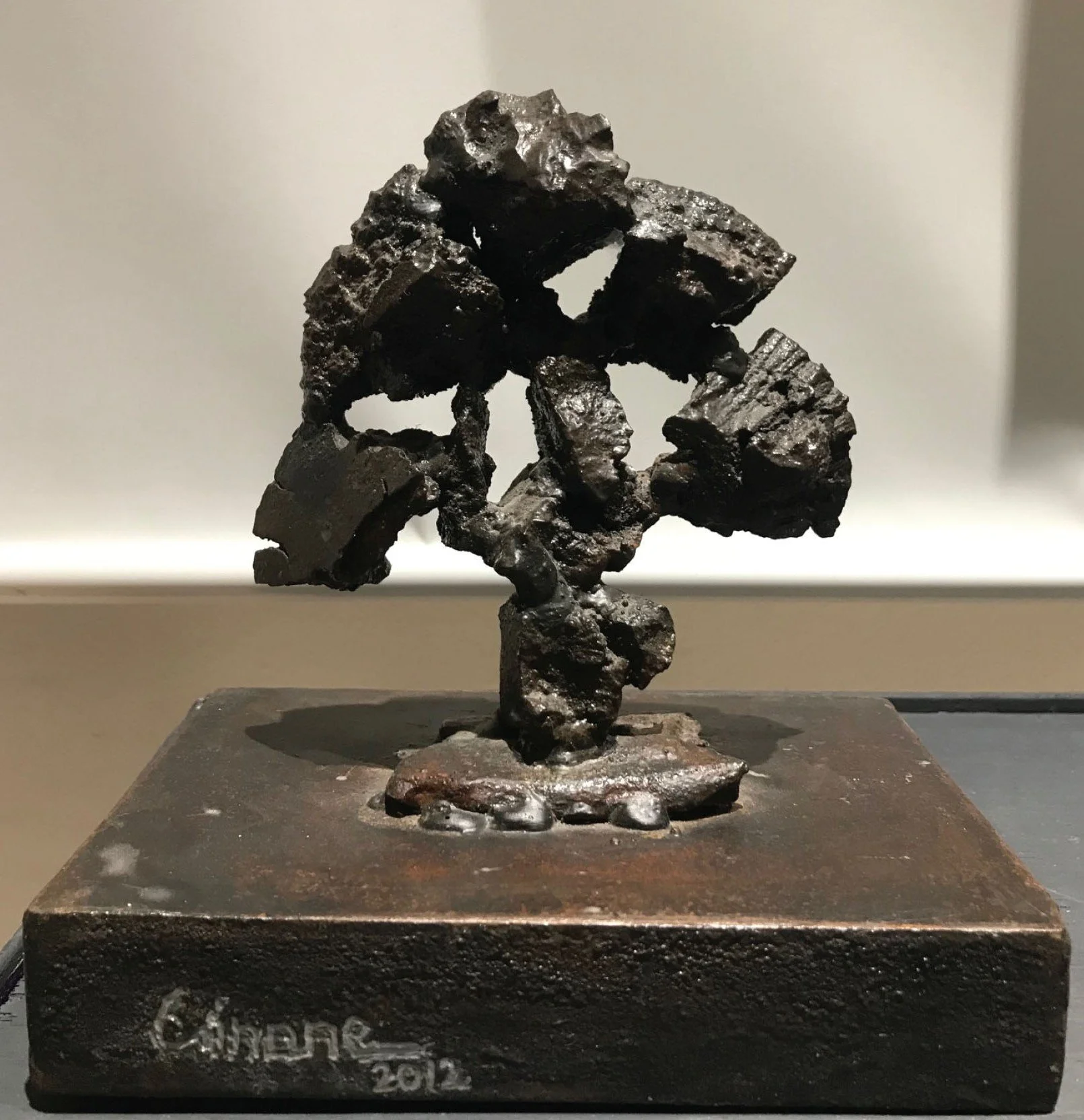 Shrapnel 
Metal  
22 x 20 x 10 cm  
2012 
Price Upon Request