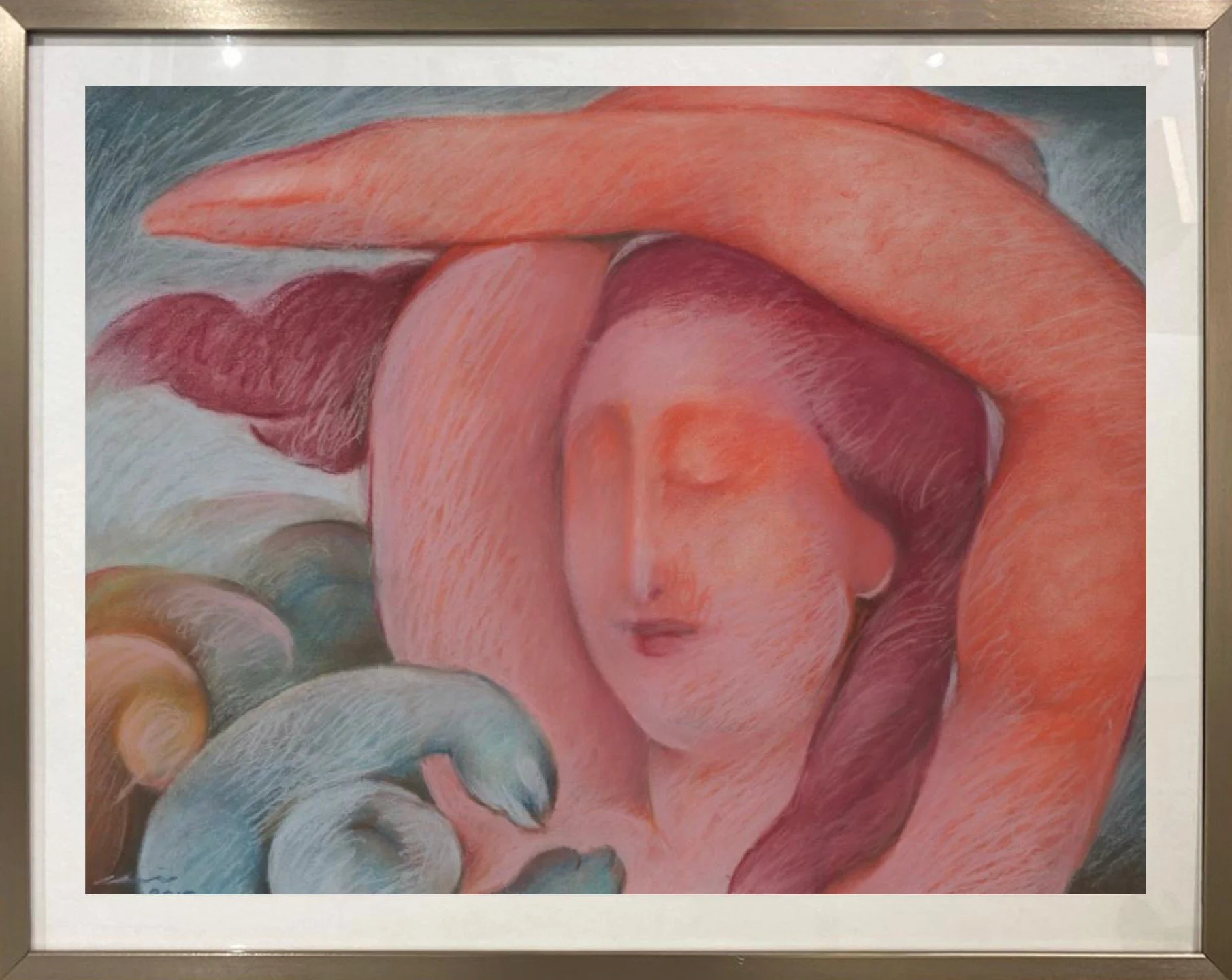 Untitled  
Pastel on paper  
46 x 62 cm  
2015 
Price Upon Request