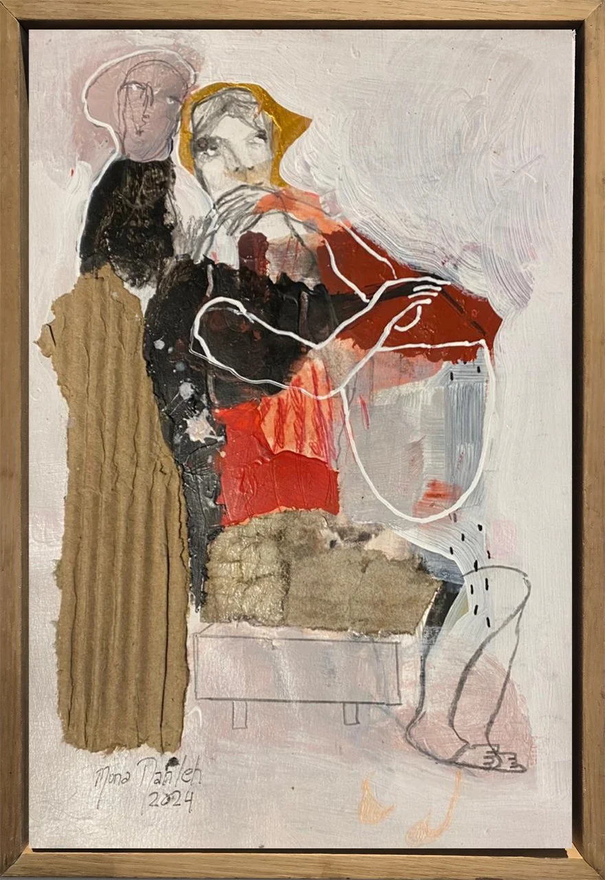 Untitled 
Mixed-media on cardboard  
30 x 21 cm  
Price Upon Request