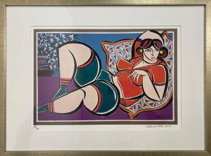 Seven Reclining Women  
Giclee print on paper E: 37/99   
26.5 x 36 cm  
2012  
Price Upon Request