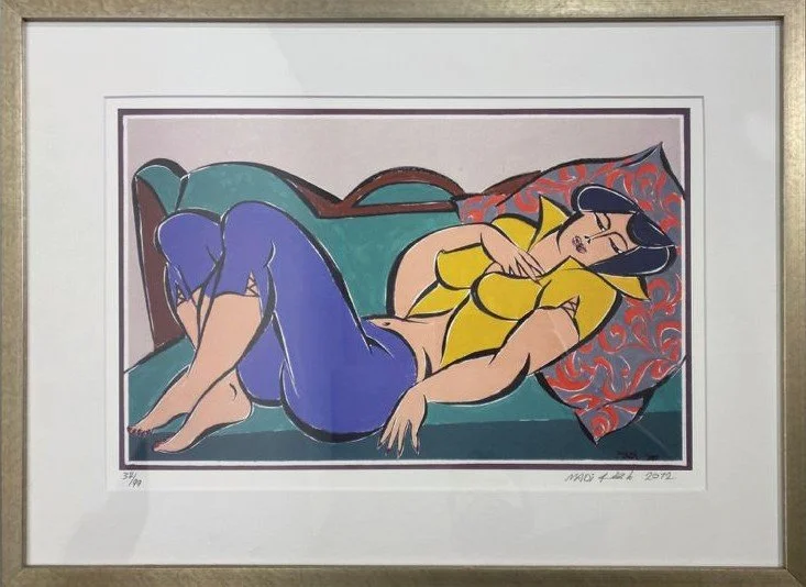 Seven Reclining Women  
Giclee print on paper E: 37/99   
26.5 x 36 cm  
2012  
Price Upon Request