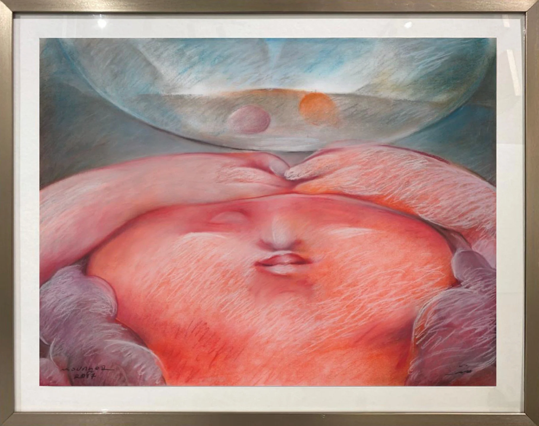 Untitled  
Pastel on paper  
50 x 65 cm  
2017 
Price Upon Request