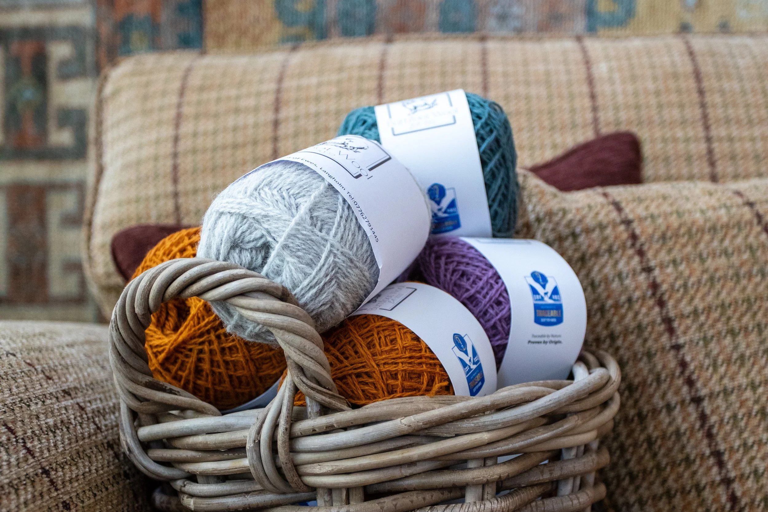 Dyed 4ply – 50g Ball