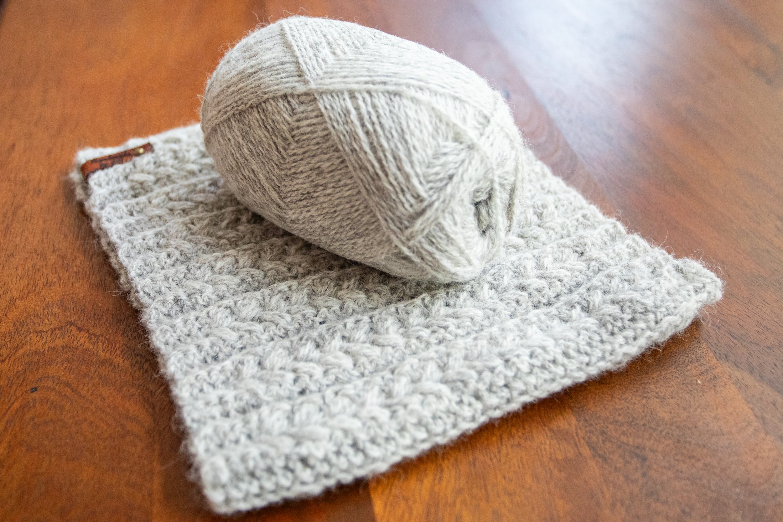 Naturally Blended Grey 4ply - 50g Ball