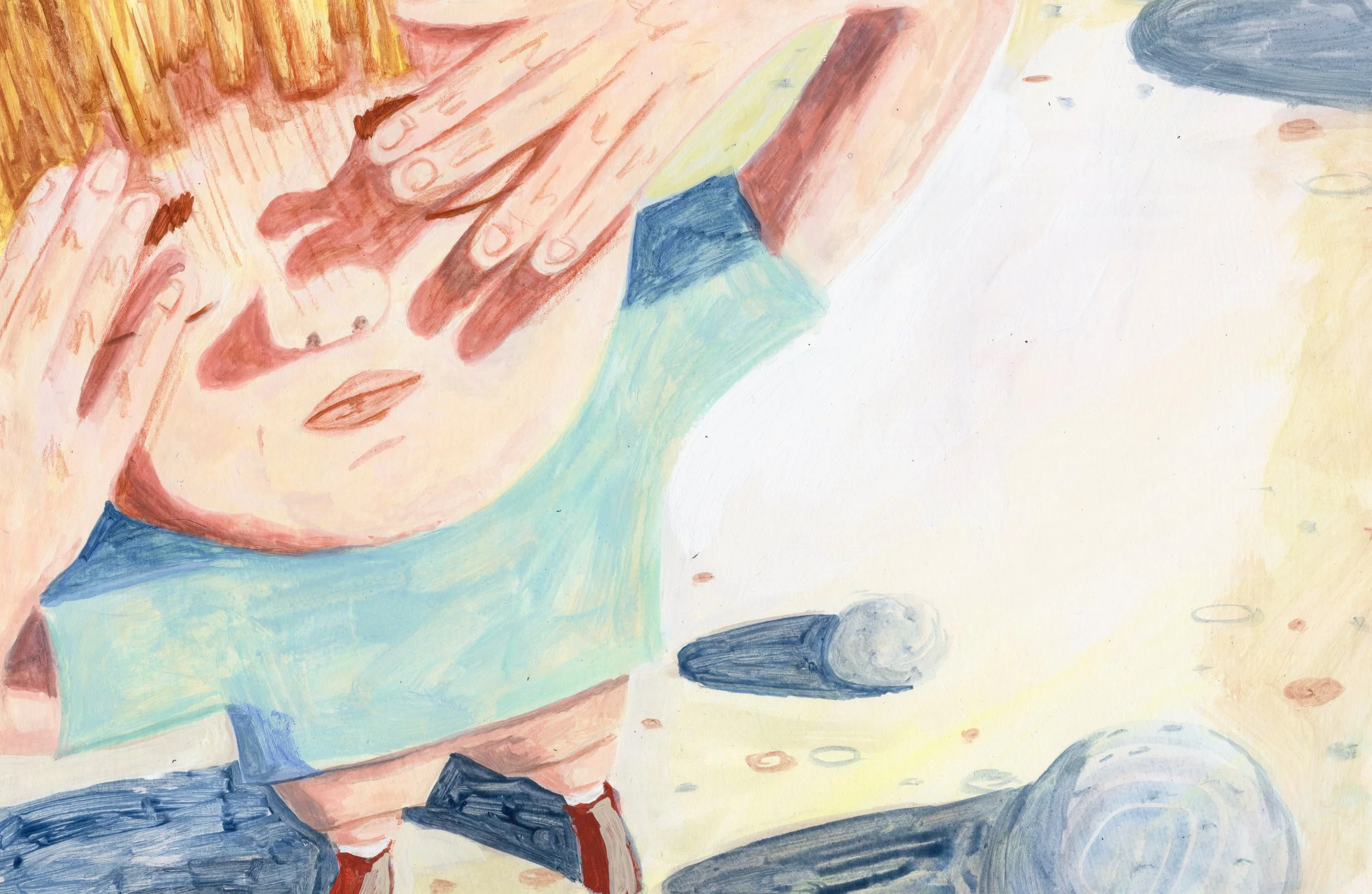 Concept art for The Sun Sees me