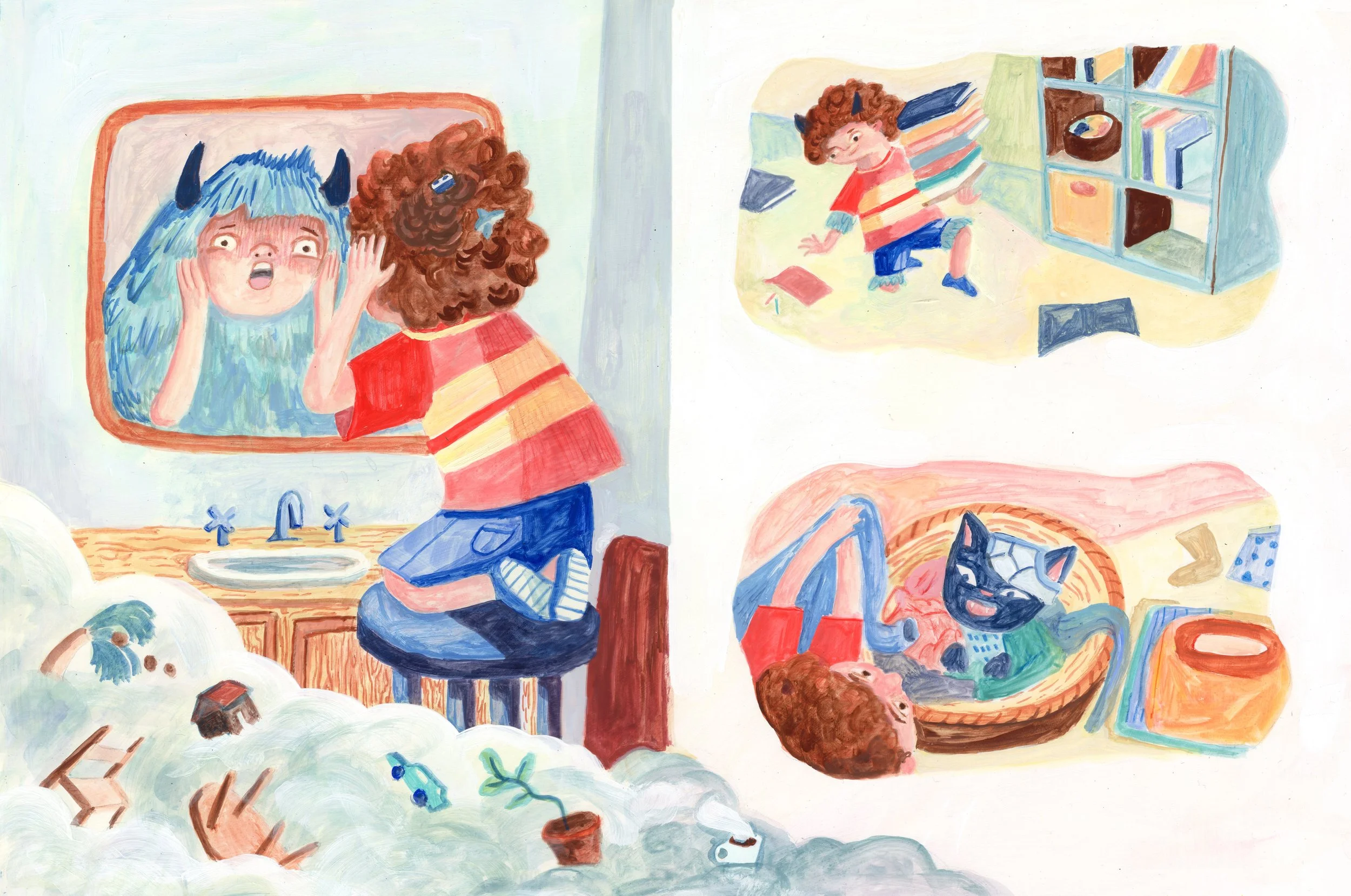 Sample art for Mess Monsters