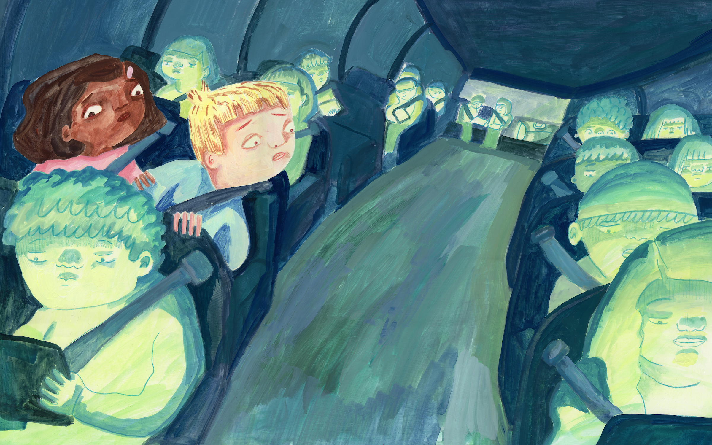 Concept art for The Sun Sees Me