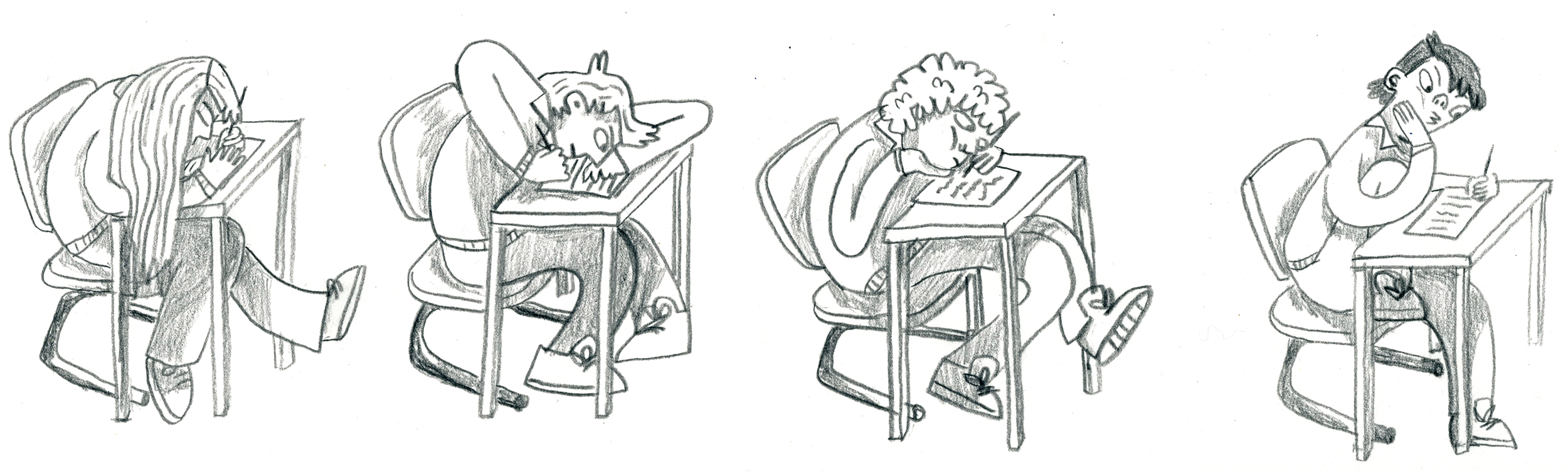 Students (Concept Art for Junior Fiction)