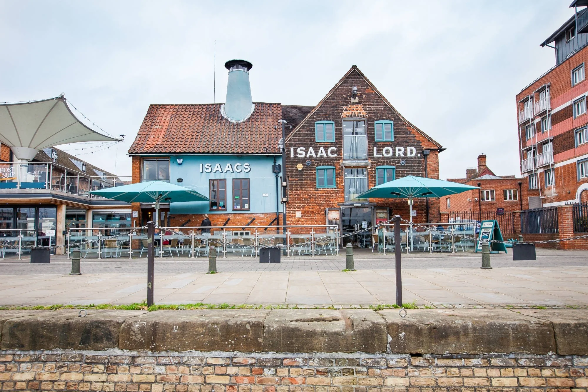 About & History — Isaacs on the Quay