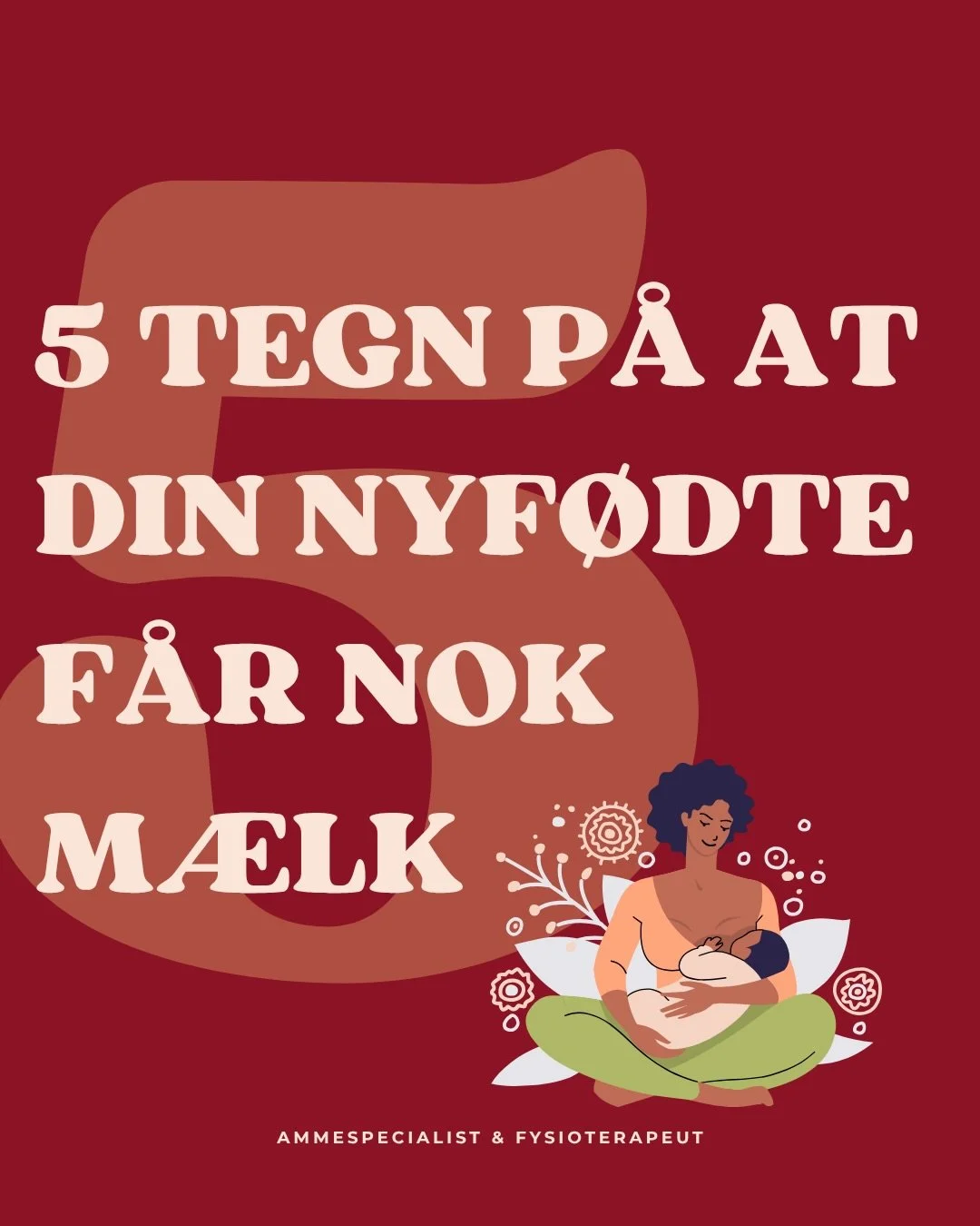 Gem dette opslag til de tidspunkter, hvor du kommer i tvivl om din baby f&aring;r nok m&aelig;lk 🫶🤱

Vi kan alle komme i tvivl &ndash; is&aelig;r i den f&oslash;rste tid 🤍
Og hvis du stadig f&oslash;ler dig usikker, s&aring; t&oslash;v ikke med at