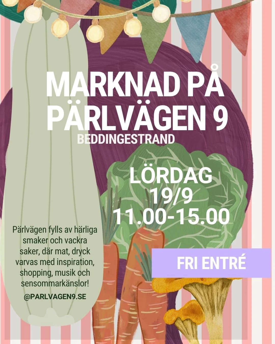 SkördeMARKNAD PÅ PÄRLVÄGEN