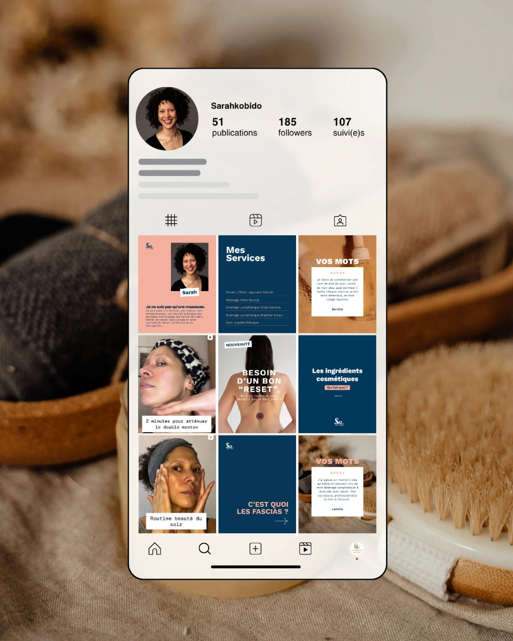 Refonte du feed de @sarahkobido 🤍

On a pas juste &ldquo;refait son feed&rdquo;

On a surtout cherch&eacute;
ce qui donne envie de s&rsquo;arr&ecirc;ter
de lire et de rester

Parce qu&rsquo;un feed, c&rsquo;est pas une galerie
c&rsquo;est une exp&ea