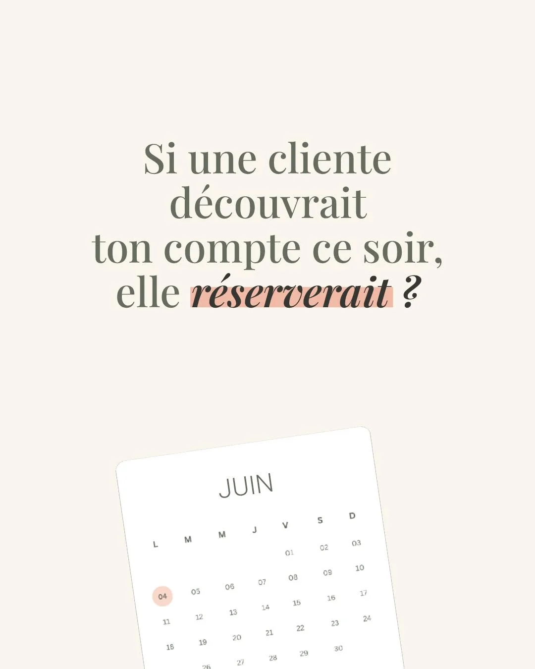 Tu peux &ecirc;tre profond&eacute;ment bonne dans ce que tu fais.
Accompagner avec soin, avec pr&eacute;sence, avec tout ce que tu es.

Et pourtant &mdash; si ton identit&eacute; visuelle donne l'impression d'avoir &eacute;t&eacute; faite entre deux 