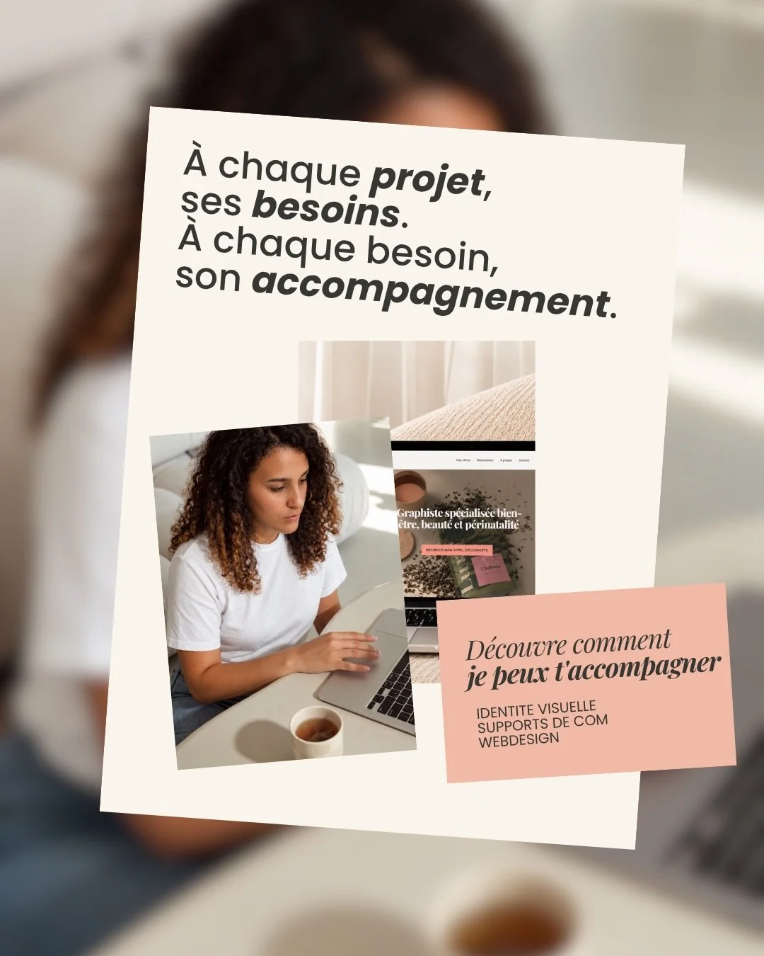 Une communication professionnelle, ce n&rsquo;est pas forc&eacute;ment tout refaire. C&rsquo;est surtout choisir ce dont ton projet a vraiment besoin.
Identit&eacute; visuelle, supports de communication ou site web : j&rsquo;ai imagin&eacute; 3 accom