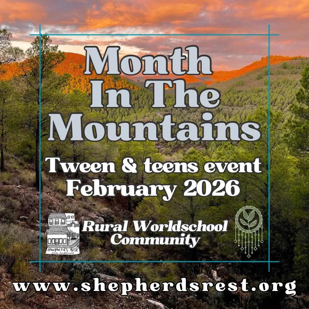 Imagine spending February in the mountains of rural Andalucia, surrounded by a community of like-minded families. With only 10 spaces available, we recommend booking early to secure your spot. Join us for Month In The Mountains Tweens &amp; Teens 202