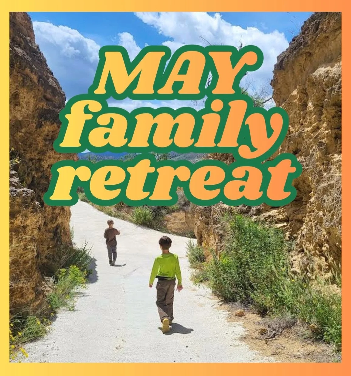 Two spaces left on the May Family Retreat
Shepherd&rsquo;s Rest
Oria, Andalucia

18th&ndash;31st May 
&euro;995 - 1245&euro; per family

✔ Accommodation 
✔ Daily connection &amp; community 
✔ Hiking + nature 
✔ Creative time for kids 
✔ Health sessio