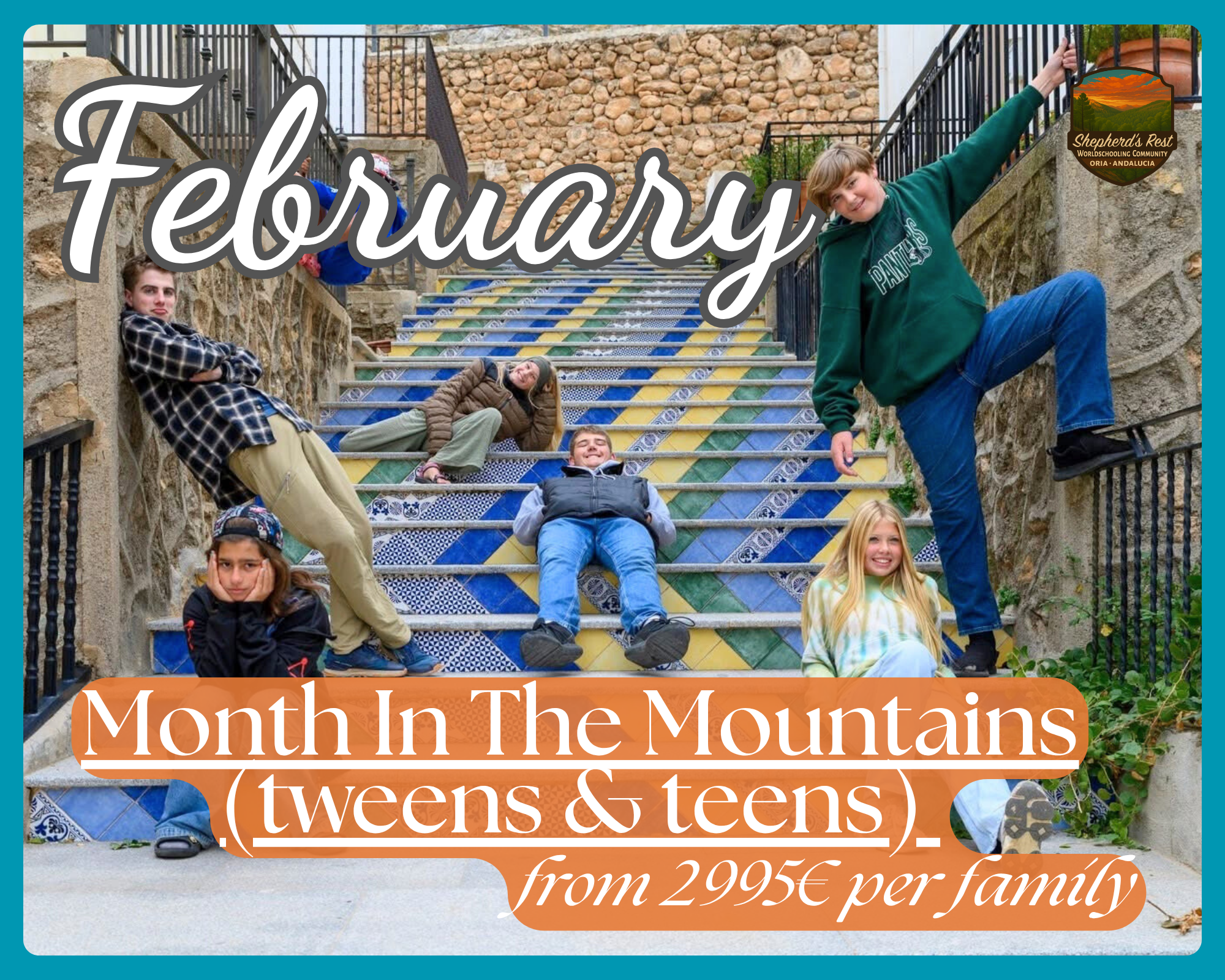 Month In The Mountains (Tweens &amp; Teens)
