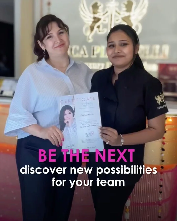 We held an inspiring master class at Luxury Salon &ldquo;Luca Piattelli&rdquo; @luca_piattelli__ &mdash; the first salon in Delhi to start working with Irina Krutik Nail System, a premium professional product line.

We helped nail artists enhance the