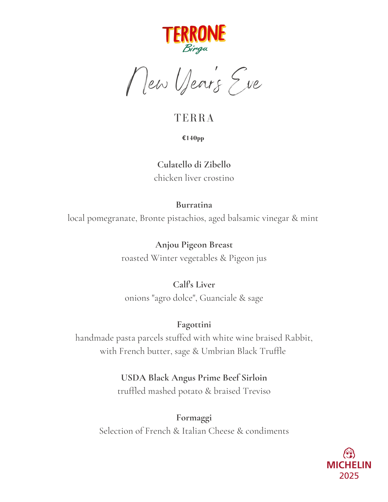 New Year's Eve — Terrone Birgu