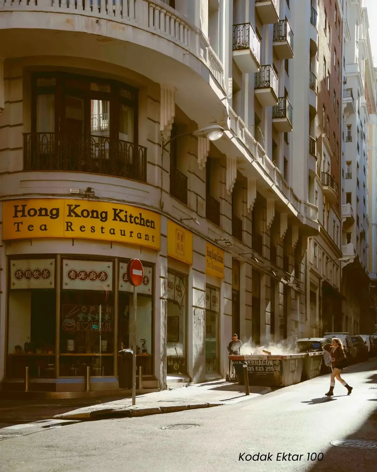 Kodak film presets for Lightroom, Kodak Ektar 100 street photography look, Kodak Vision3 500T cinematic night preset, professional Kodak Pro 100 film emulation, analogue urban wall art style presets.