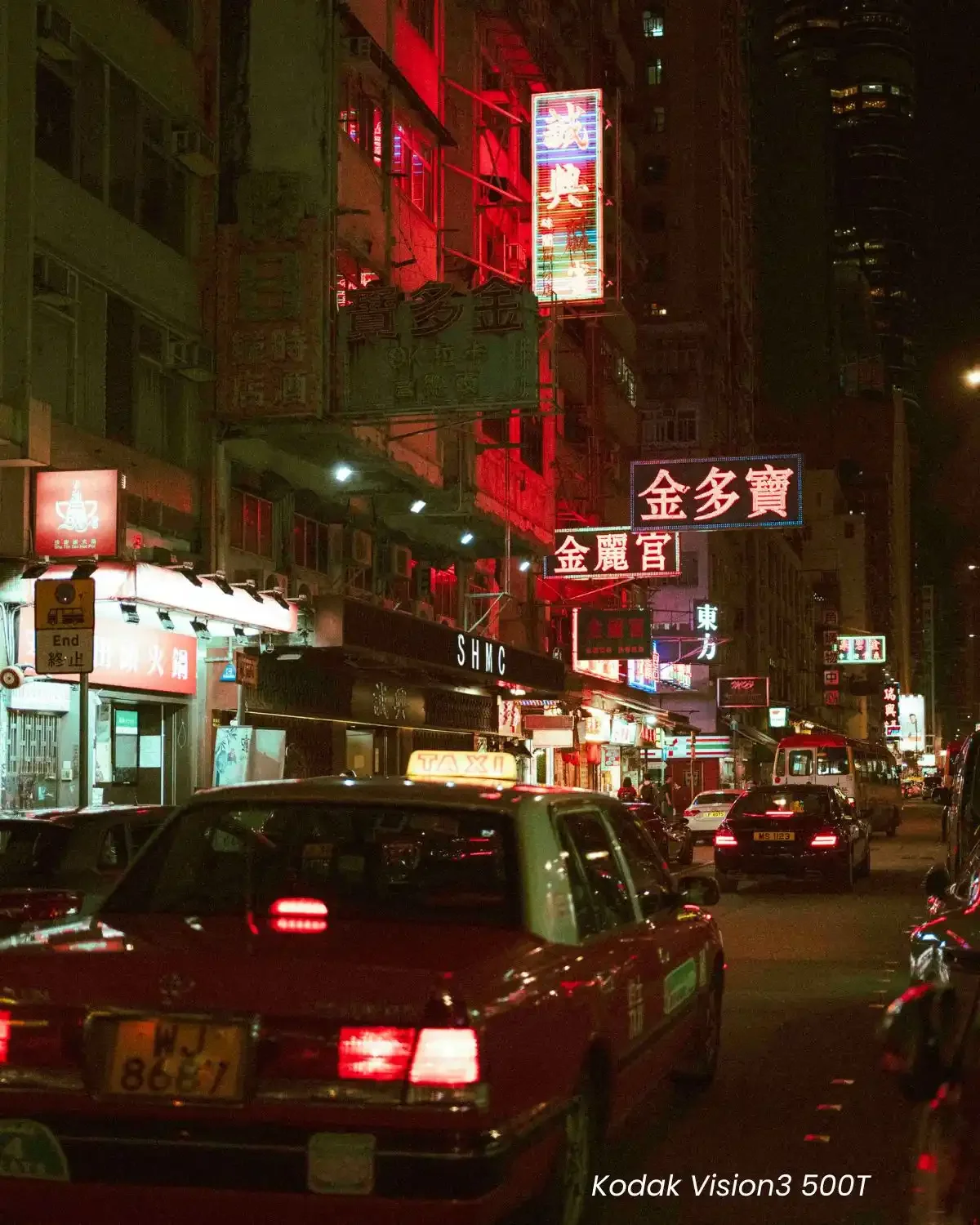 Kodak film presets for Lightroom, Kodak Ektar 100 street photography look, Kodak Vision3 500T cinematic night preset, professional Kodak Pro 100 film emulation, analogue urban wall art style presets.