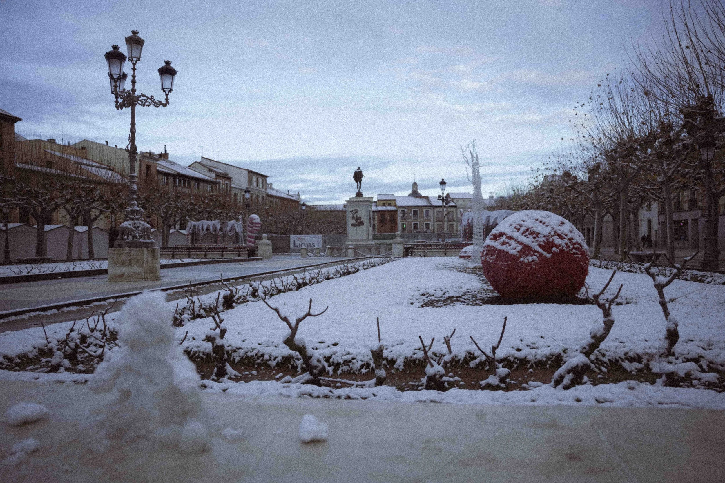 When Snow Returned to Alcalá de Henares