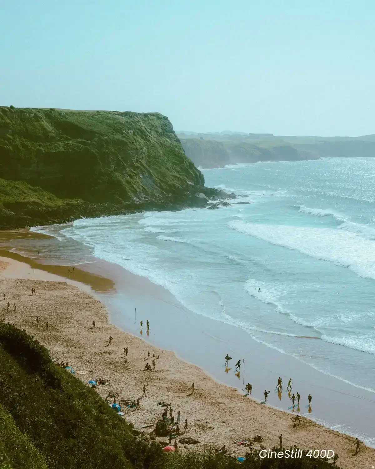 Before and after Cinestill preset on Hong Kong night street photography with neon lights