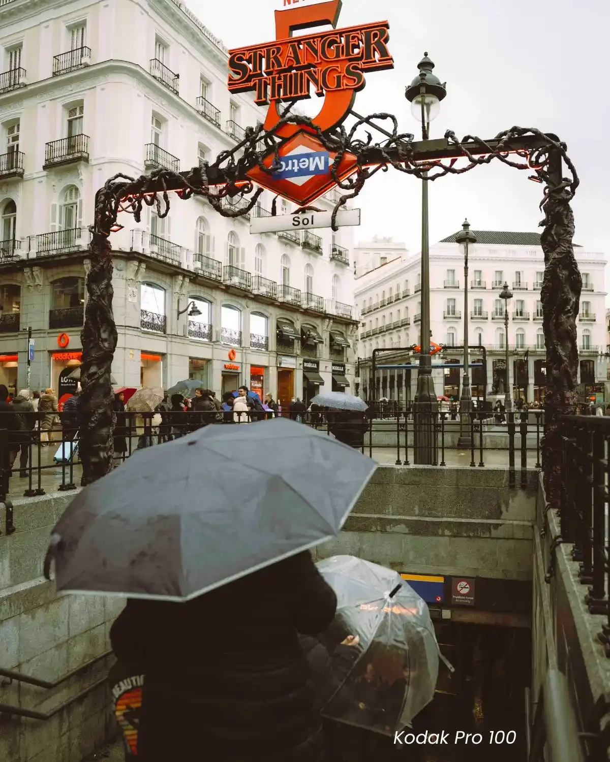 Kodak film presets for Lightroom, Kodak Ektar 100 street photography look, Kodak Vision3 500T cinematic night preset, professional Kodak Pro 100 film emulation, analogue urban wall art style presets.