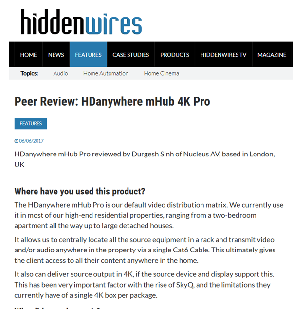 Hidden Wires, HDanywjere mHub Pro reviewed by Durgesh Sinh, June 17