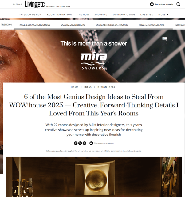 Livingetc, 6 of the most genuis Design ideas to steal from WOW!house 25, June 25
