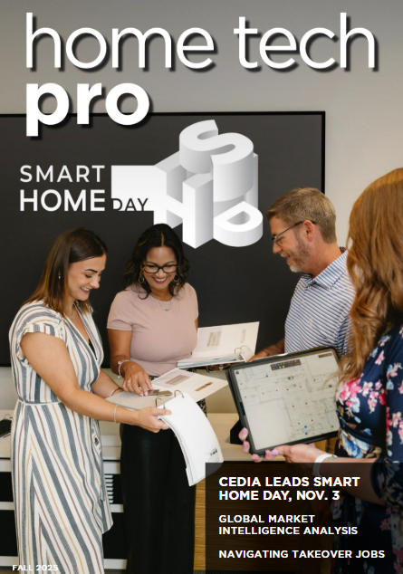 Home Tech Pro, Excellent use case of Design Build/ Integrator Collaboration,
Sep 25